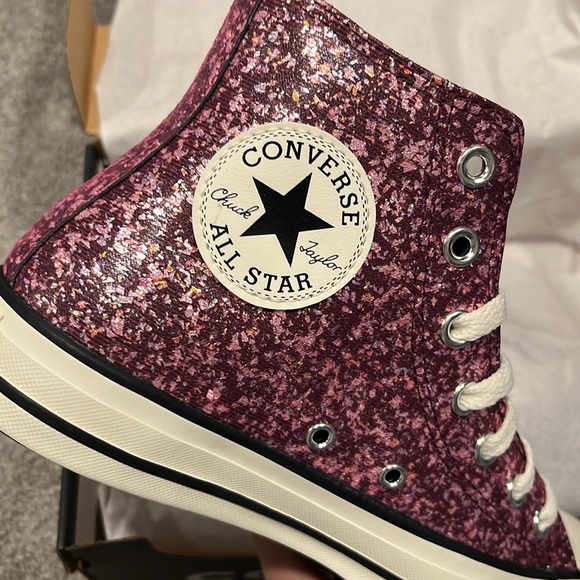 Brand new in box glitter high top converse - Picture 3 of 6